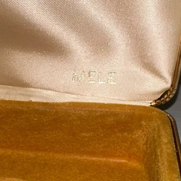 Vintage Mele Travel Jewelry Case - Picture 2 of 7